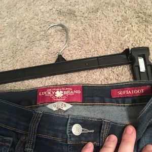 Lucky brand Sofia boot cut jeans size 0